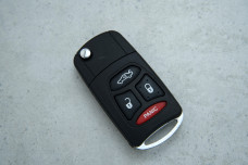 Корпус пульта Jeep 3 кнопки+паніка (Chrysler/Dodge) (під переробку)
