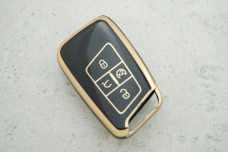Чохол VW / SKODA / SEAT чорний з золотом