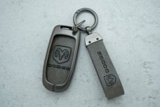 Чохол Dodge 2КН/3/4/4+1 Smart  graphite/gray мет+шкіра №1