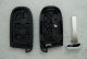 Корпус пульта Jeep/Chrysler/Dodge/Fiat 3кнопки +паніка SIP22 (тип2)