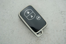 Чохол Toyota чорний срібло