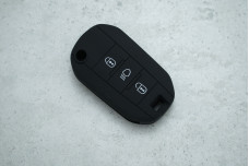 Чохол Peugeot Citroen чорний силікон