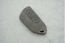 Чохол VW/Skoda/Seat, сірий з вставками з екошкіри + поліуретан
