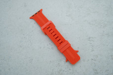 Ремінець Apple Watch 38 / 40 Orange Red червоний силікон 