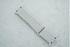 Ремінець Apple Watch 38 / 40 плетений тканинний Light Grey