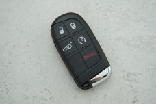 Корпус пульта Chrysler CY24, 4 кнопки + паніка (батарея на корпусі)