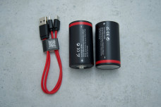 Акумулятори Soshine НК20(D) Li-lon 6000mWh 1.5v U2+Type-C, набір