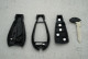 Корпус пульта Dodge Jeep CY24TР 4+1 кнопки V2 (рибка)