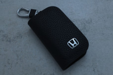Ключниця-чохол Honda шкіра чорна