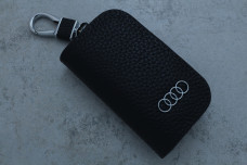 Ключниця-чохол Audi шкіра чорний
