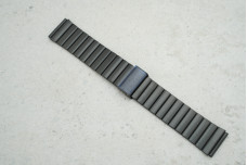 Ремінець Watch Design 22мм металевий чорний 