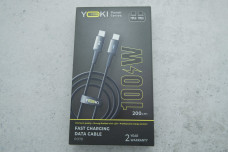 Кабель USB YOKI POWER YK-PO70 Type-C to Type-C 100W 2m