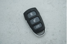 Корпус пульта Kia Hyundai брелок 3 кнопки з металевою ручкою