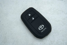 Чохол Toyota чорний силікон
