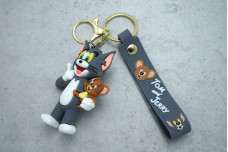 Брелок Tom and Jerry ремінець палець вверх