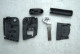 Корпус пульта VW HU66P 3 кнопки + паніка (пластикова ручка)
