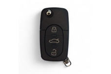 Корпус ключа Audi HU66 3 кнопки