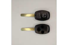 Корпус ключа Honda 3 кнопки круглі HON66