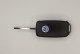 Корпус пульта VW HU66P 3 кнопки + паніка (діод по середині)