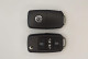 Корпус ключа VW 4 кнопки HU66P
