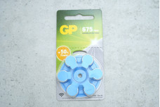 Батарейка GP ZA675 / PR44 Zinc Air (для слухових апаратів) (1шт)