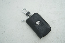 Автоключниця-чохол Toyota шкіра чорна
