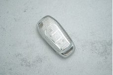 Чохол Ford срібло поліуретан + diamonds