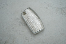 Чохол Ford срібло поліуретан + diamonds