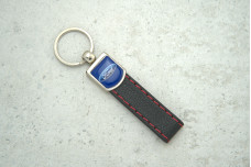 Брелок FORD чорна шкіра (з кільцем)