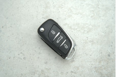 Корпус пульта Peugeot HU83 (3 кнопки, батарея CE0523 на платі)