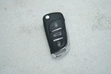 Корпус пульта Citroen VA2 на 3 кнопки CE0523 (бат.на платі)
