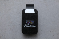 Тримач для окулярів Cadillac шкіра текстура чорний