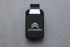 Тримач для окулярів Citroen шкіра текстура сірий