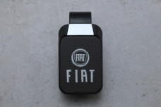 Тримач для окулярів Fiat шкіра текстура сірий