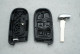 Корпус пульта Fiat SIP22 2+1 кнопки 