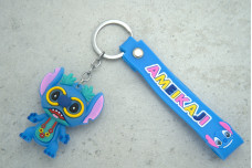 Брелок Stitch в жовтих окулярах