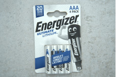 Батарейка пальчикова Energizer LR3/AAA Ultimate Lithium (4шт)
