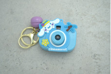 Брелок Фотоапарат Cinnamoroll голубий