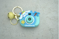 Брелок Фотоапарат Cinnamoroll аквамарин