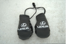 Брелок Lexus бокс рукавички чорні