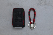 Чохол Land Rover чорний шкіра