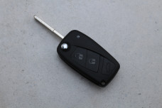 Корпус пульта Fiat SIP22 3 кнопки під вел.бат (з місцем під чіп)