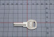 Заготовка ключа AP 1S LOCK навісні замки (зворотній метал)