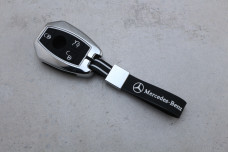 Чохол Mercedes метал + силікон чорний