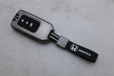 Чохол Honda графіт метал + силікон чорний