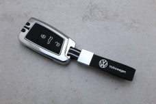 Чохол VW метал + силікон чорний