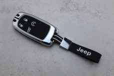 Чохол Jeep метал + силікон чорний