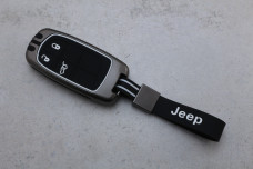 Чохол Jeep графіт метал + силікон чорний