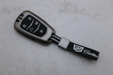 Чохол Cadillac графіт метал + силікон чорний