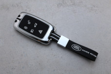 Чохол Land Rover метал + силікон чорний